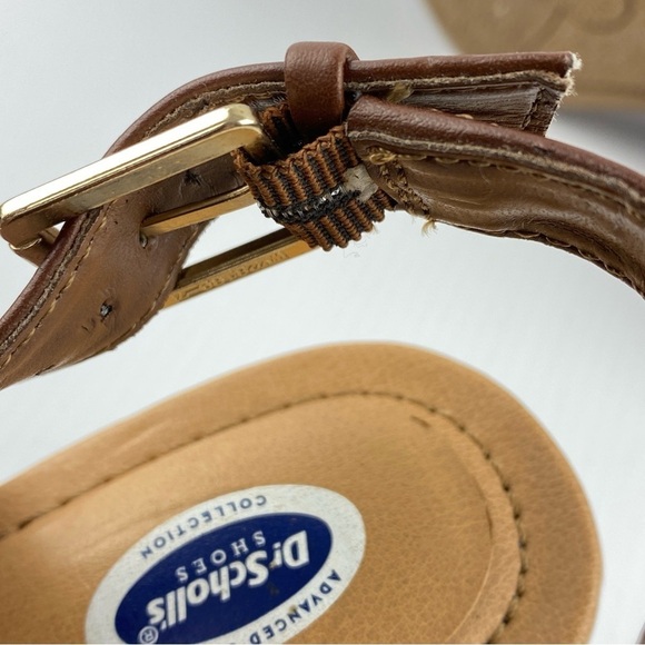 Dr. Scholl's Heels Open Toe Block Heeled Shoes Adjustable Strap Size 9 - Picture 9 of 12